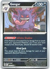 Gengar Reverse Holo Rare ME03 Perfect Order 050/088 NM Masako Tomii