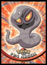 Pokemon Cards Arbok #24 Topps Trading Cards Series 1 LP *1