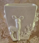 Vintage Red Wing USA Ivory Vase #1120