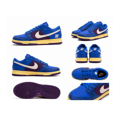 Nike Dunk Low Undefeated 5 On It Dunk vs AF1