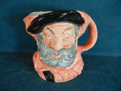 Royal Doulton Falstaff D6287 Copyright 1949 Large Character Jug 