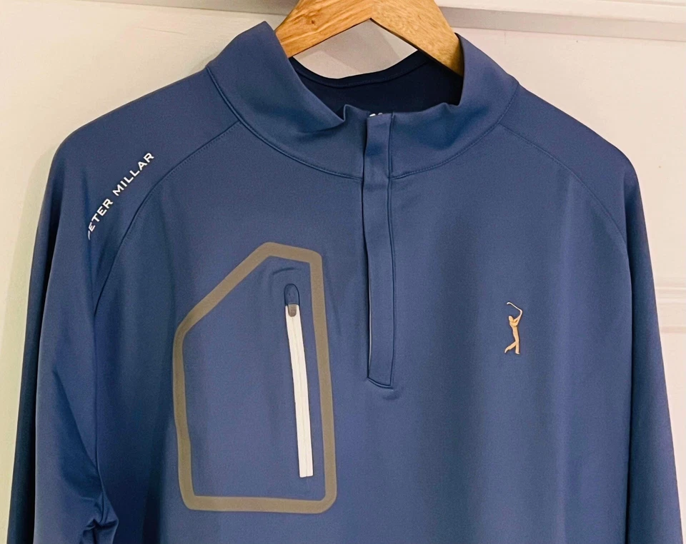 JERSEY GRANDE PETER MILLAR THE PLAYER CHAMPIONSHIP TPC SAWGRASS AZUL Foto 4 de 4