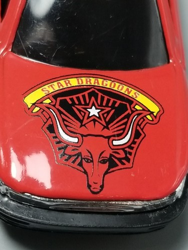 1990's Lexus LS400 Red Toyota Celsior Steer Bull Star Dragoons Yatming Diecast - Picture 9 of 12