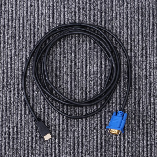 Monitor Adapter Male To- 15 Male Audio Jack Adapter Gold Male - Afbeelding 8 van 12
