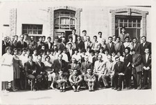 TURKEY ARMENIAN KIDS STUDENTS VERY RARE PHOTOGRAPH - WITH SCHOOL STAMP
