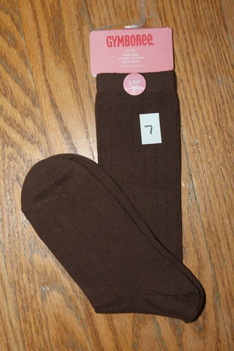 Gymboree GIRLS Basic KNEE SOCKS ribbed BACK to SCHOOL Navy PINK Red BROWN 5 7 yr - Picture 3 of 21