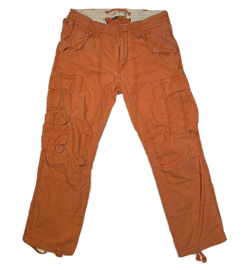 Polo Ralph Lauren Military Utility Cargo Pants 34x30 Meas 34x29 