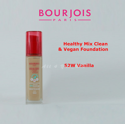 Bourjois Healthy Mix Clean & Vegan Foundation - 52W Vanille