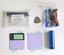 Notification Screen Repair Fit Samsung Galaxy Z Flip3 Lavender Back Glass Cover