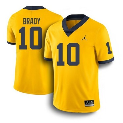 tom brady michigan football jersey