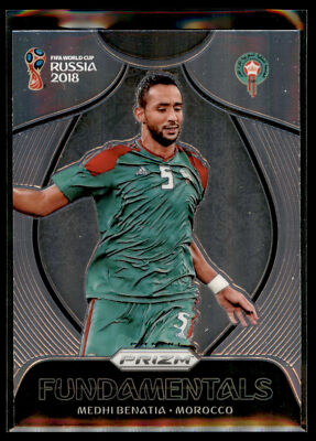 2018 Panini Prizm World Cup Soccer Fundamentals #F-23 Medhi Benatia - Morocco
