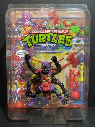 Playmates Toys 1991 MOC Ninja Turtles Antrax Figur...