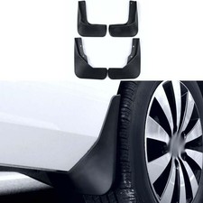 4 piezas apto para Volkswagen Jetta 2015-2018 ABS negro guardabarros guardabarros guardabarros protectores contra salpicaduras