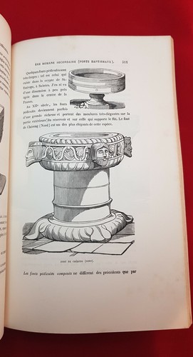 A. DE CAUMONT / ABECEDAIRE OU RUDIMENT D'ARCHEOLOGIE - ARCHITECTURE RELIGIEUSE - Imagen 6 de 8