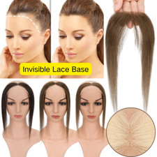 CLEARANCE 100 Human Hair Systems Women Hairline Hair Toupee Frontal Hairpiece