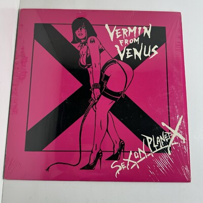 Vermin From Venus Sex On Planet X Vinyl LP Red Stench Records 1989 Las Vegas