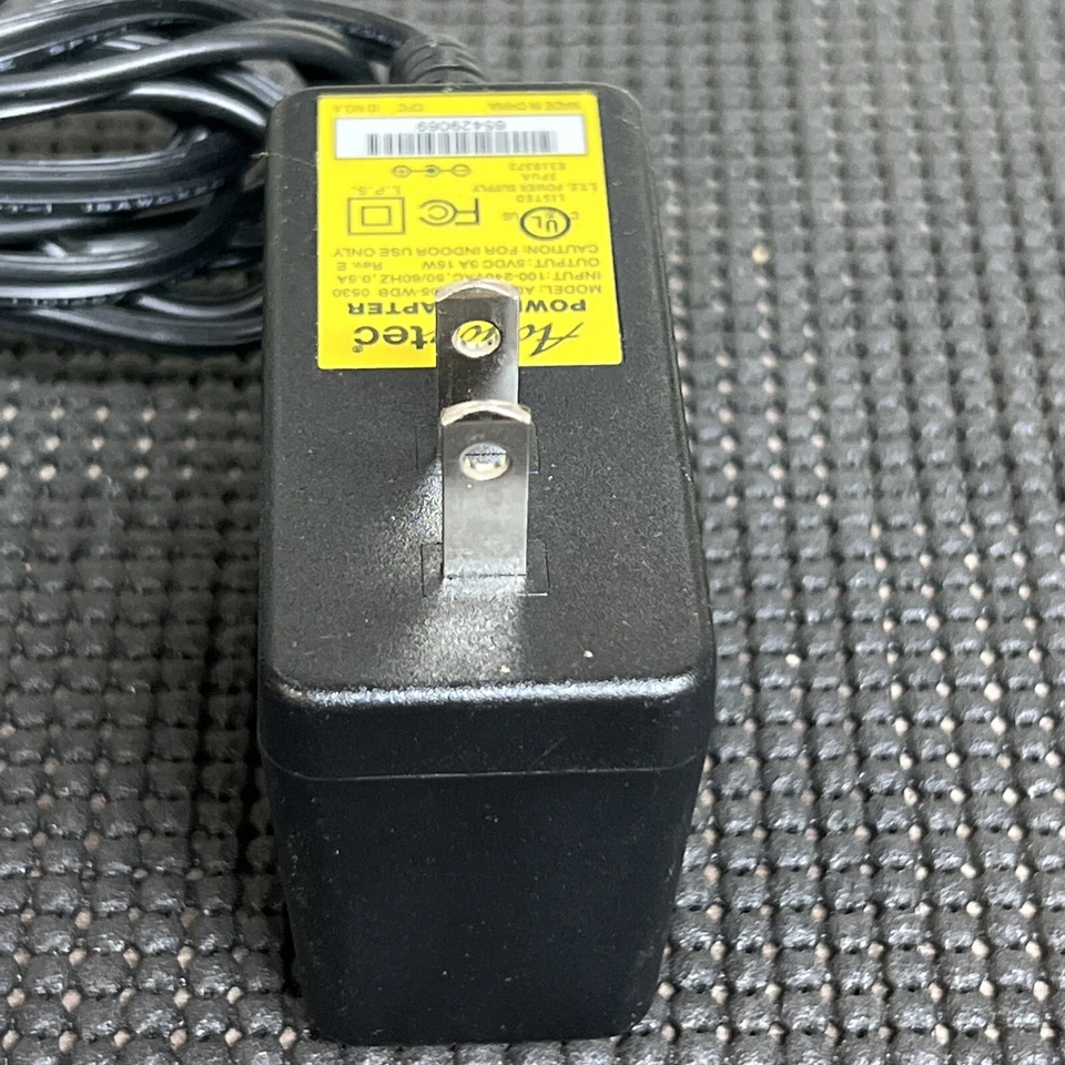 Actiontec ADS6818-1505-WDB 0530 Power Supply Cord Cable Adapter 5v DC 3A MI424WR - Image 3 of 4