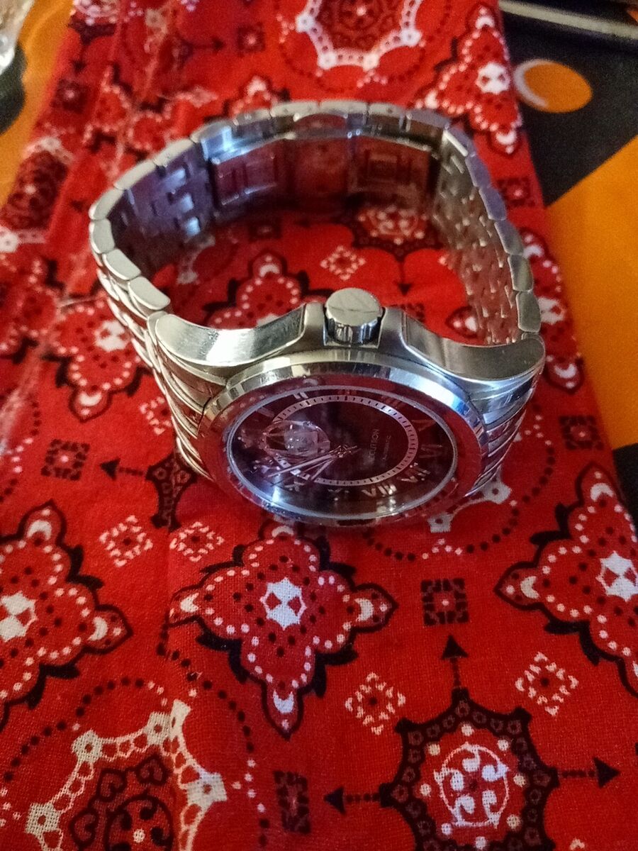 Bulova accutron men's 26a09 gemini automatic skeleton window Bulova accutron men's 26a09 gemini automatic skeleton window