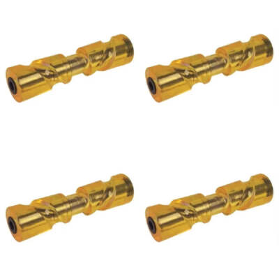 4-Pack Tough Guy Marpac 7-1583 12'' Self-Centering Poly Keel Roller for Boat Trai