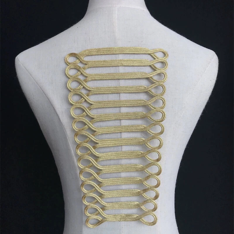 1pc Large Chinese Knot Buttons Braided Corded Fastener Closure Double-breasted - Image 2 of 4