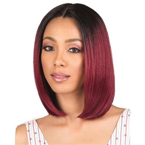 Echte natürliche kurze glatte Haarperücken für Frauen BOB-Stil Cosplay - Bild 2 von 6