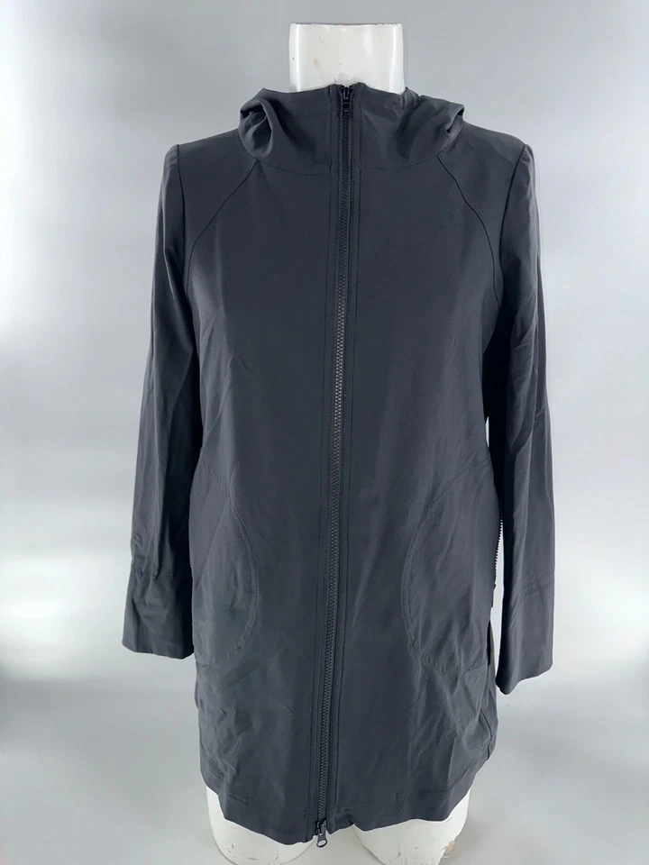 Nina Mclemore 3XDRY Rain Jacket Women’s S Black Full Zip Active Nylon YGI J4-53 - Image 2 of 4