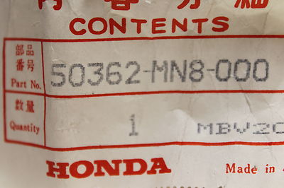 s 1991 HONDA NT650 (HB98) NOS 50362-MN8-000 RIGHT FRONT FRAME motor