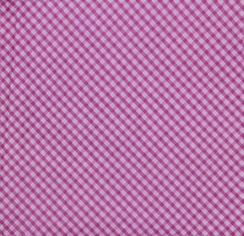 Hydrangea Gingham Pink Check Plaid Springs Creative Products Group Fabric BTY - Picture 2 of 6