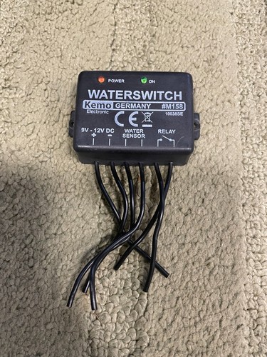 Kemo Water switch MODULE WATER SWITCH 9-12VDC - M158 Leak detector sensor
