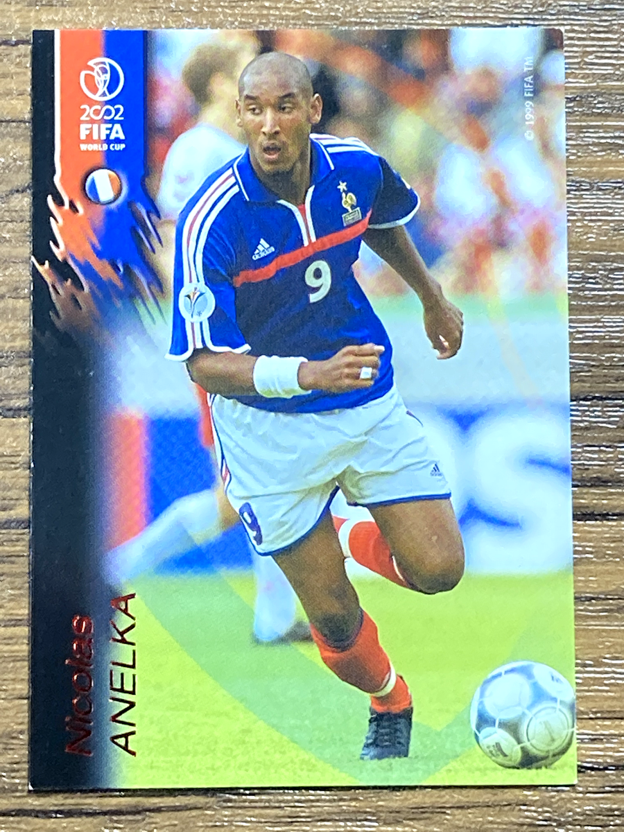 Free Shipping! Panini 2002 FIFA World Cup Card No.62 Nicola Anelka