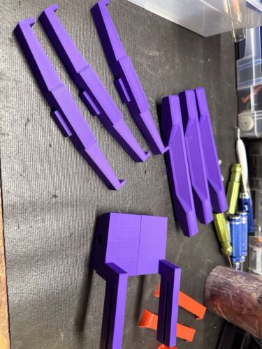 Tamiya Clodbuster Body Parts, Bumpers Front & Rear, Skid plate 3D Printed - Picture 13 of 14