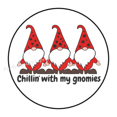 10cm Auto-Aufkleber Sticker Decal Laptop Farbe Chillin My Gnomies Gnomes R2256