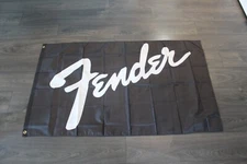 Fender Guitars Banner Flag Studio Man Cave Guitar Music Store Teacher School 3x5