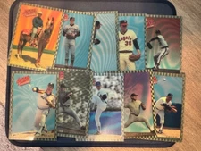 1993 Nolan Ryan Recollections Whataburger 3-D Triad Complete 10-card Set Rare