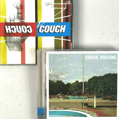 Couch 2 CD Lot Fantasy + Profane 1991-2001 Matador Instrumental Post Rock Jazz