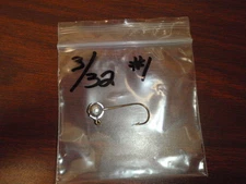 50 3/32oz Ball Head Jigs Bronze Mustad Hooks #6  #4  #2  #1 U Choose