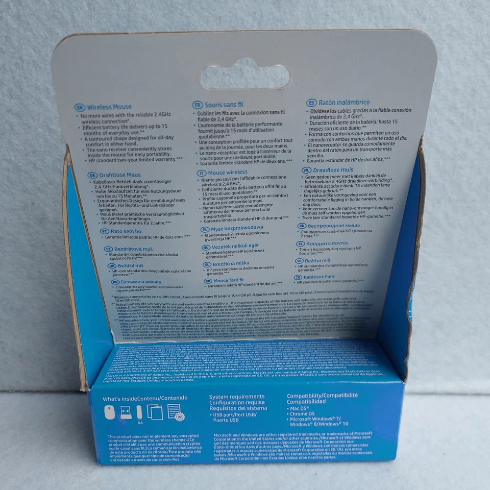 HP 220 Wireless Mouse - Red - Image 4 of 4