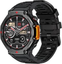 Smart Watch Military Tactical Men Sport Heart Rate Fitness Tracker Waterproof