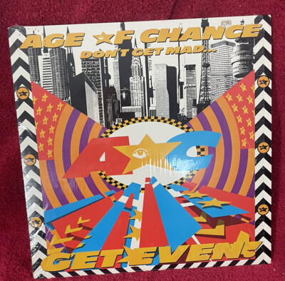 AGE OF CHANCE DON'T GET MAD...GET EVEN! 12'' ORIG 1987 Shrink