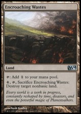 Magic the Gathering MTG Encroaching Wastes (227) Magic 2014   LP