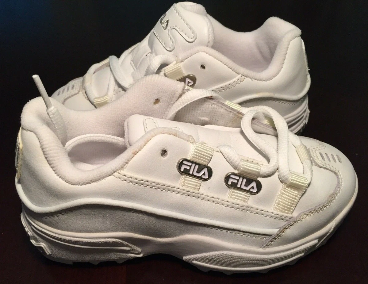 Zapatillas blancas con cordones FILA P s HOMETOWN ni os j venes 10 5 12 12 5 5 1