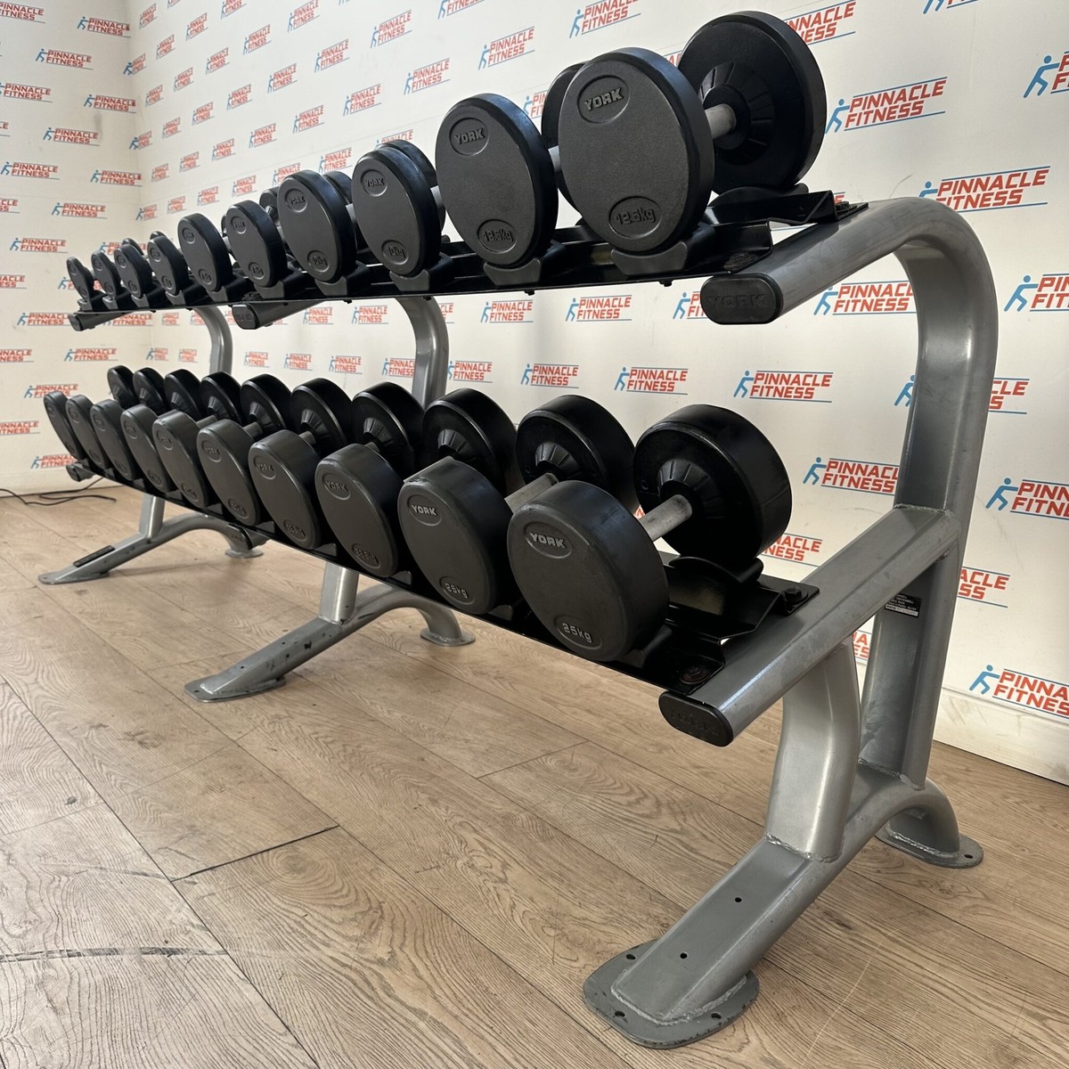 York Pro-Style Dumbbells Racks to 25kg) UK - Main Image