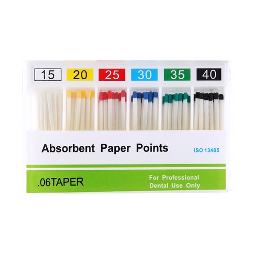 AZDENT Dental Endo Root Canal Gutta Percha Points/Absorbent Paper Points - Picture 245 of 286
