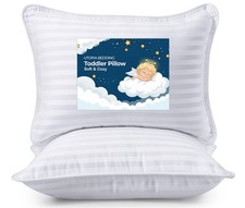 Pillow White, 2 Pack , 14x19 Small Pillow for , Soft and Breathable Cotton B...
