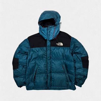 Vintage The North Face Baltoro 700 Summit Series Hooded Puffer Jacket Green M