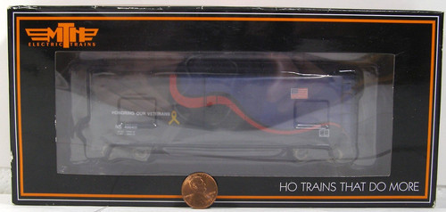Coche de caja MTH HO modelo RR Norfolk Southern #490011 Veterans 40' PS-1 China W5Z | Condition: New