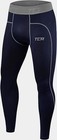 TCA boys compression base layer trousers skins navy large 10 - 12 years