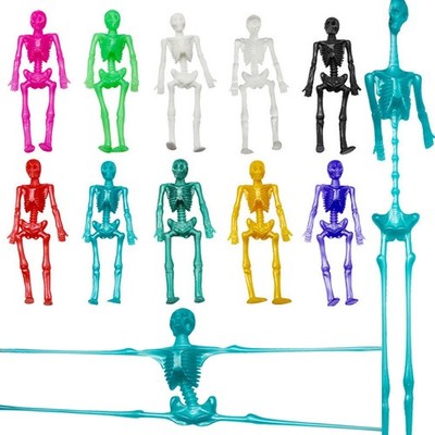 12PCS Stretchy Toy Halloween Trick Treat Geschenke Party Bag Fillers Random Col
