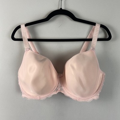 Fantasie Lingerie Zoe Underwired Moulded Plunge Balcony Bra 36H Petal Pink 9261