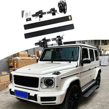 2pcs Electric Side Steps Bars Fits For Mercedes Benz G Class G580 Ev 2025-2027